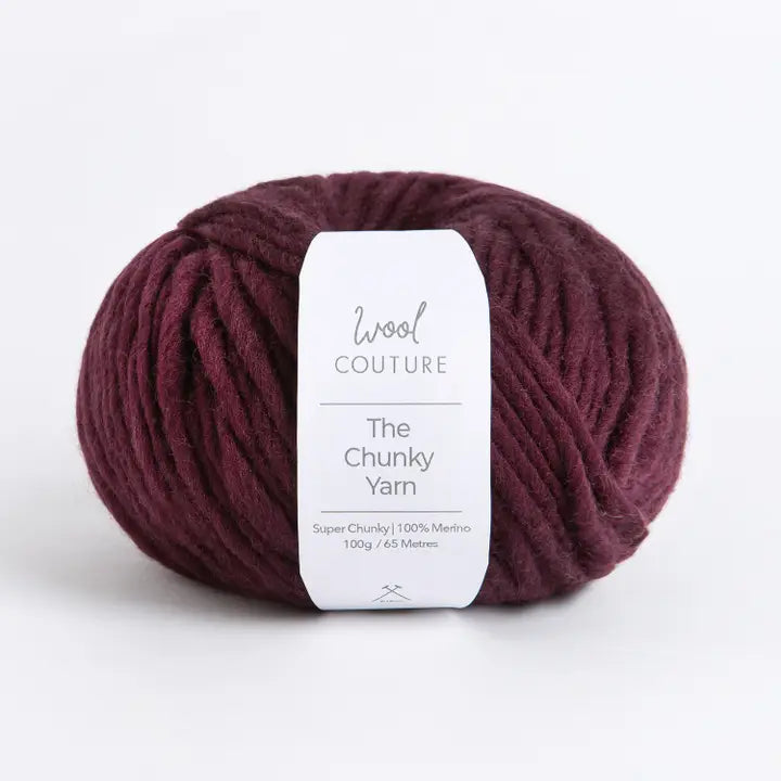 The Chunky Yarn 100g Ball 100% Merino Wool