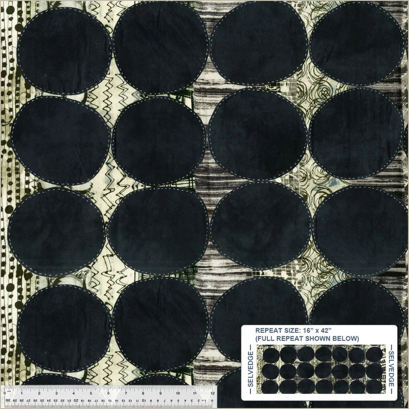 Curiosity Black Circles | by Marcia Derse | Marcia Derse Essentials