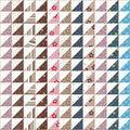 Triangle Stripe Cheater Ivory | Denyse Schmidt