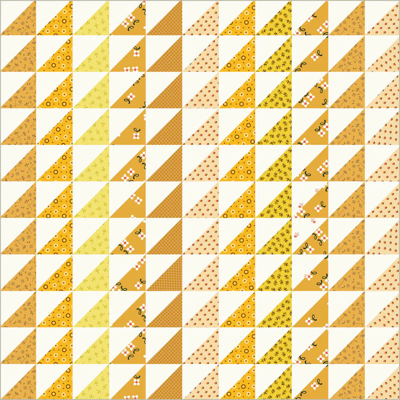 Triangle Stripe Cheater Golden | Denyse Schmidt