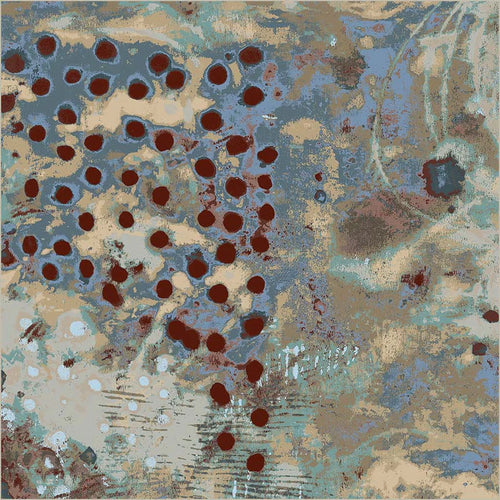 108" Spotted Graffiti 53442DW-5DES Double Bluff | Marcia Derse