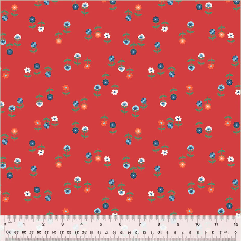 Posies in Red | Allison Harris | Clover & Dot