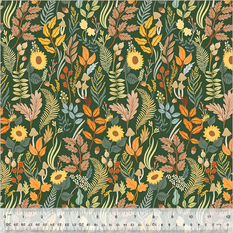 Foraged Leaves in Evergreen | Laura Marshall | Harvest Gathering