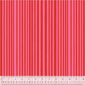 Mini Stripe in Capsicum/Perfect PInk | Annabel Wrigley | Kaleidoscope