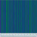 Mini Stripe in Majorelle Blue/Kelp | Annabel Wrigley | Kaleidoscope