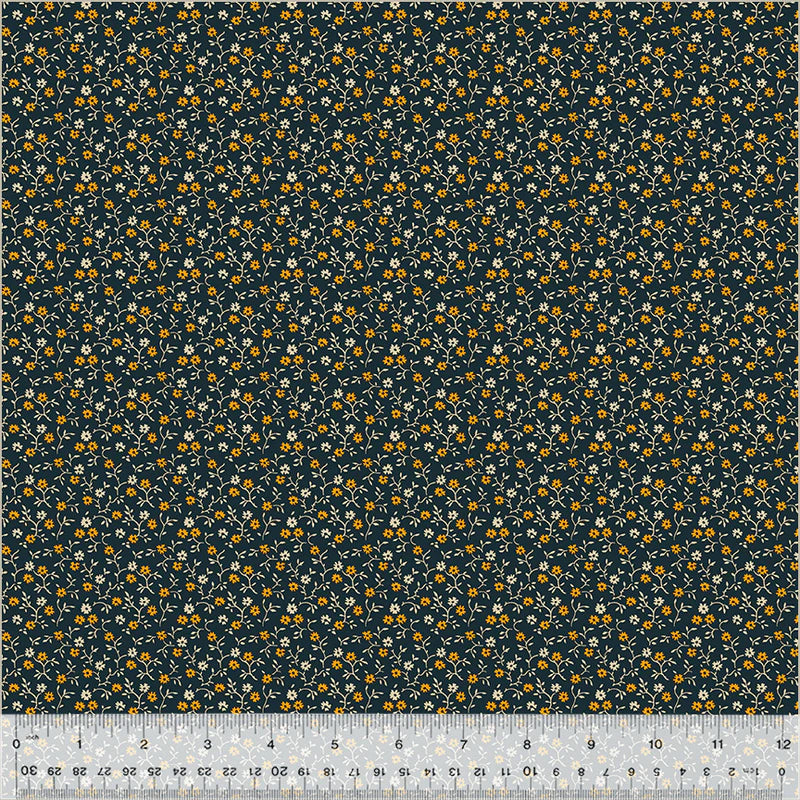 Flourish in Indigo | Whistler Studios | Circa Sharp Cheddar