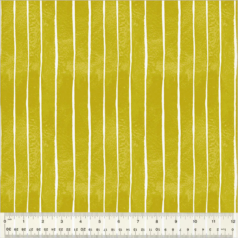 Thin Strokes in Chartreuse | Kelly Angelovic | Teacup