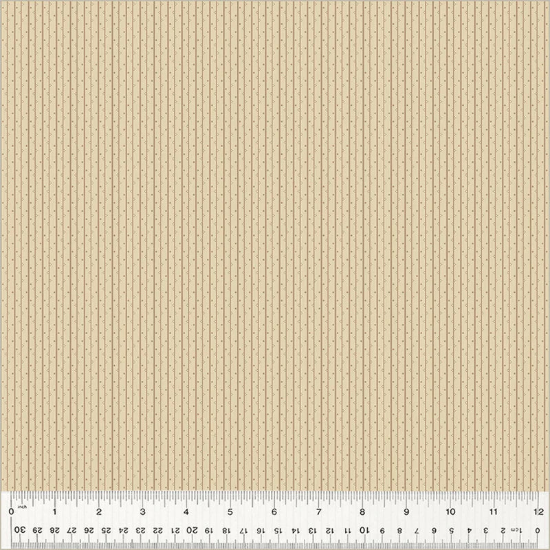 Ticking Stripe in Dropcloth | Whistler Studios | Circa: Onyx