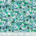 Flowering Hedge in Teal | Sue Miano | Wild Meadow