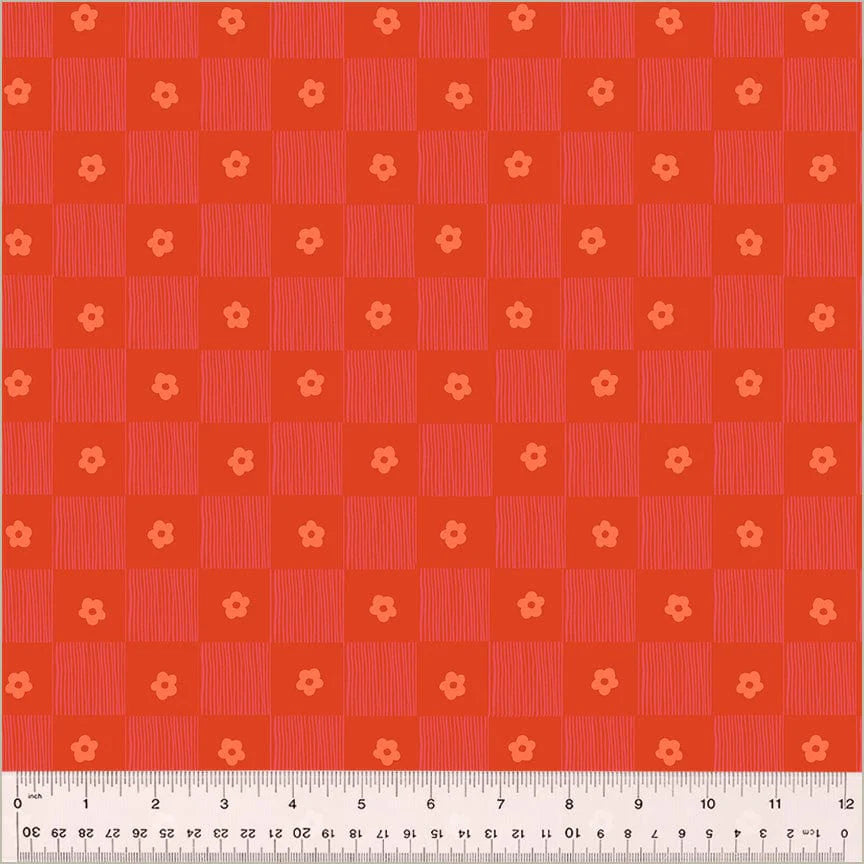 Footpath in Rose | Heather Ross | Ruby and Bee Blenders