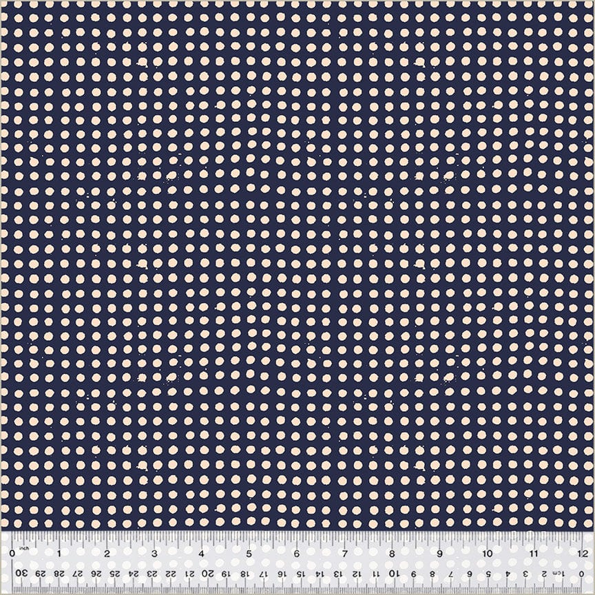 Dots in Night Sky/Blush  | Heather Ross | Ruby and Bee Blenders