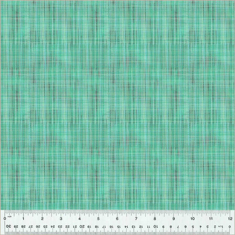 Grasscloth in Teal | Whistler Studios | Haven