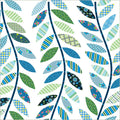 Leafy Vine Cheater Blue | Denyse Schmidt