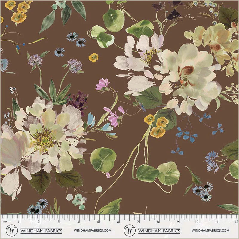 Peony Garden in Cedar | Canvas | Kelly Ventura | Bloomfield