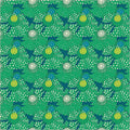 Polka Flower in Chlorophyll | Sunshine | Sally Kelly