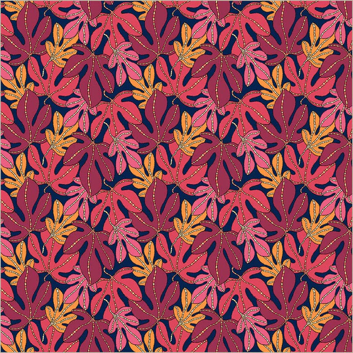 Monstera in Indigo | Sunshine | Sally Kelly