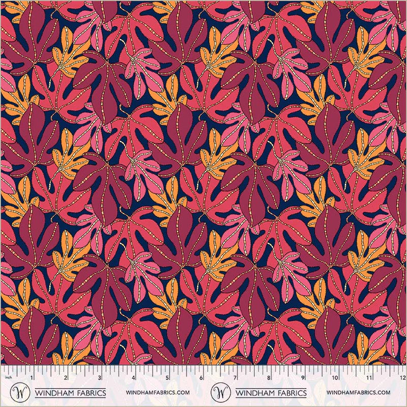 Monstera in Indigo | Sunshine | Sally Kelly