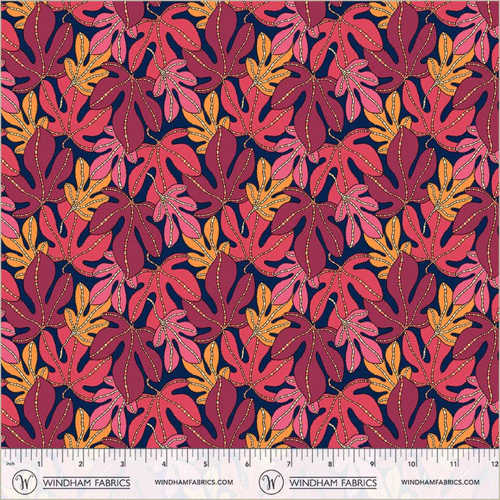 Monstera in Indigo | Sunshine | Sally Kelly