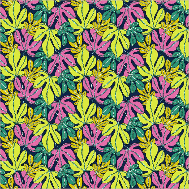 Monstera in Multi | Sunshine | Sally Kelly