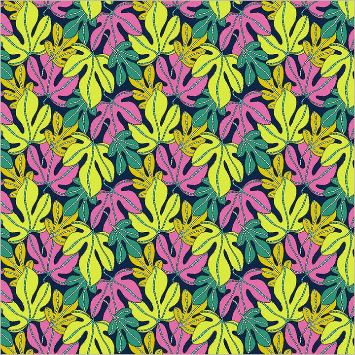 Monstera in Multi | Sunshine | Sally Kelly