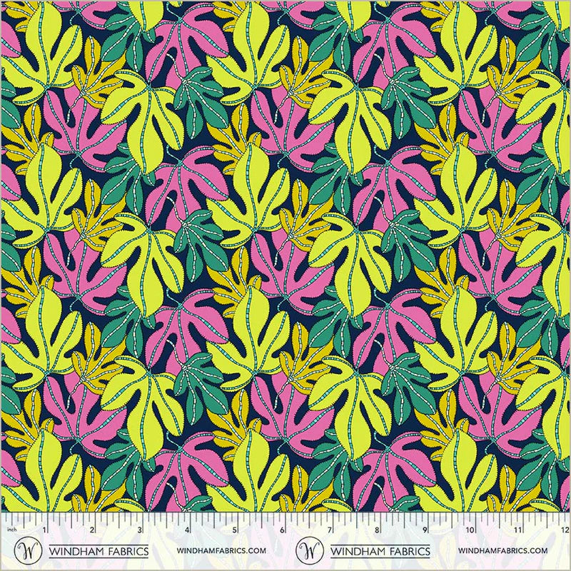 Monstera in Multi | Sunshine | Sally Kelly