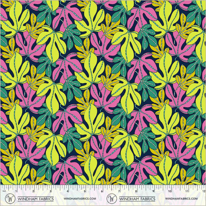 Monstera in Multi | Sunshine | Sally Kelly