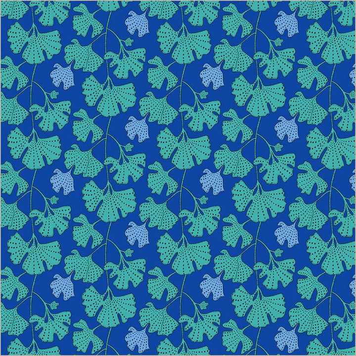 Gingko in Cerulean | Sunshine | Sally Kelly