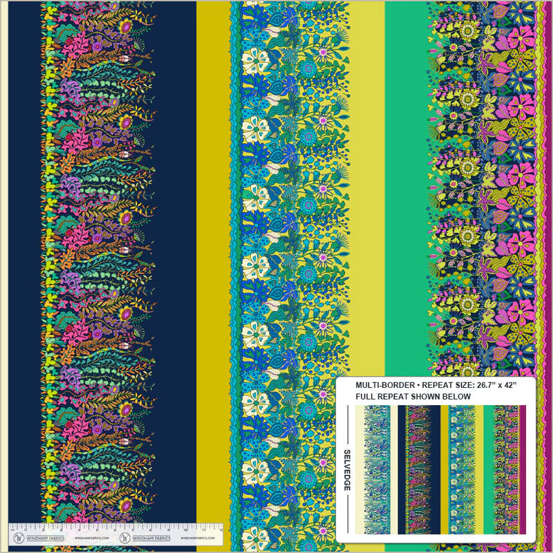 Hedgerow in Multi | Sunshine | Sally Kelly