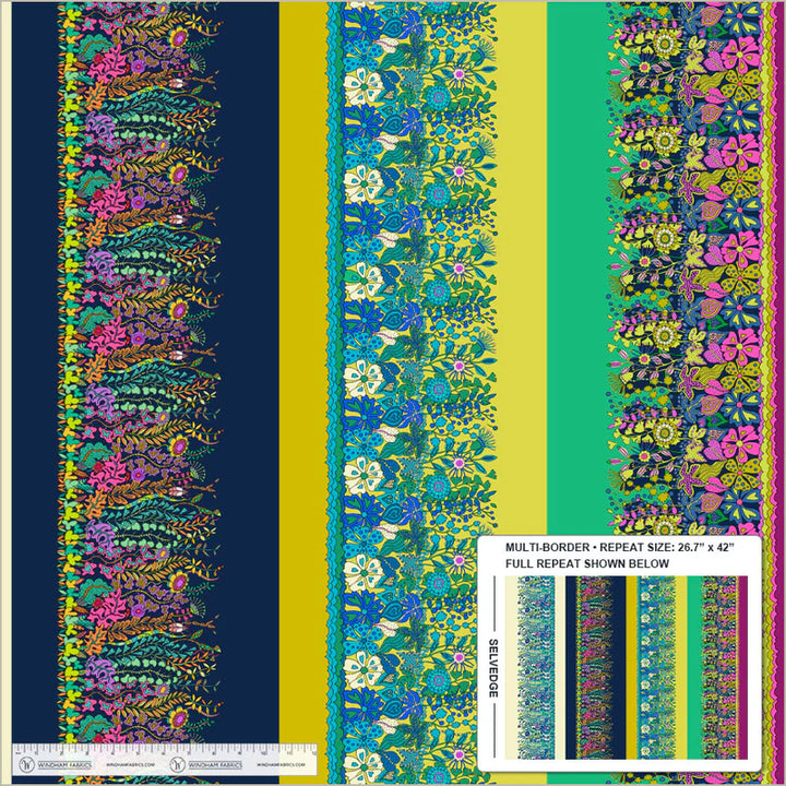 Hedgerow in Multi | Sunshine | Sally Kelly