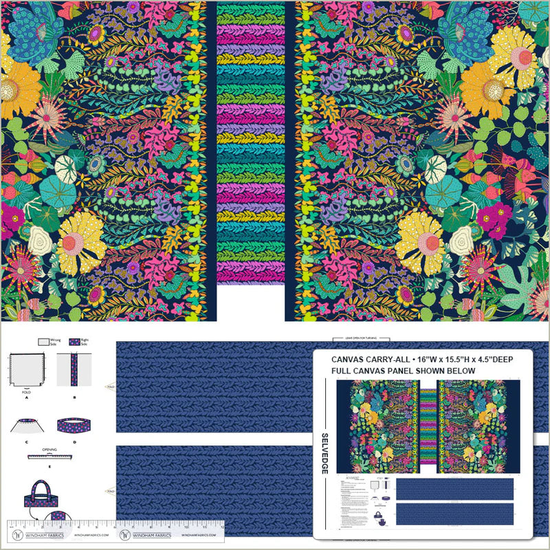 Sunshine Canvas Carryali in Multi | Sunshine | Sally Kelly | | Price per Panel