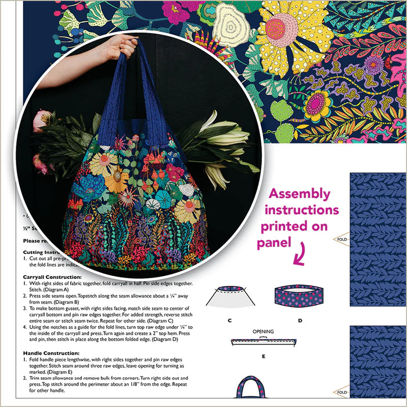 Sunshine Canvas Carryali in Multi | Sunshine | Sally Kelly | | Price per Panel