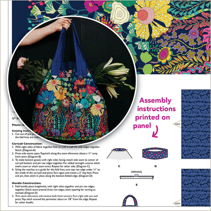 Sunshine Canvas Carryali in Multi | Sunshine | Sally Kelly | Per Panel
