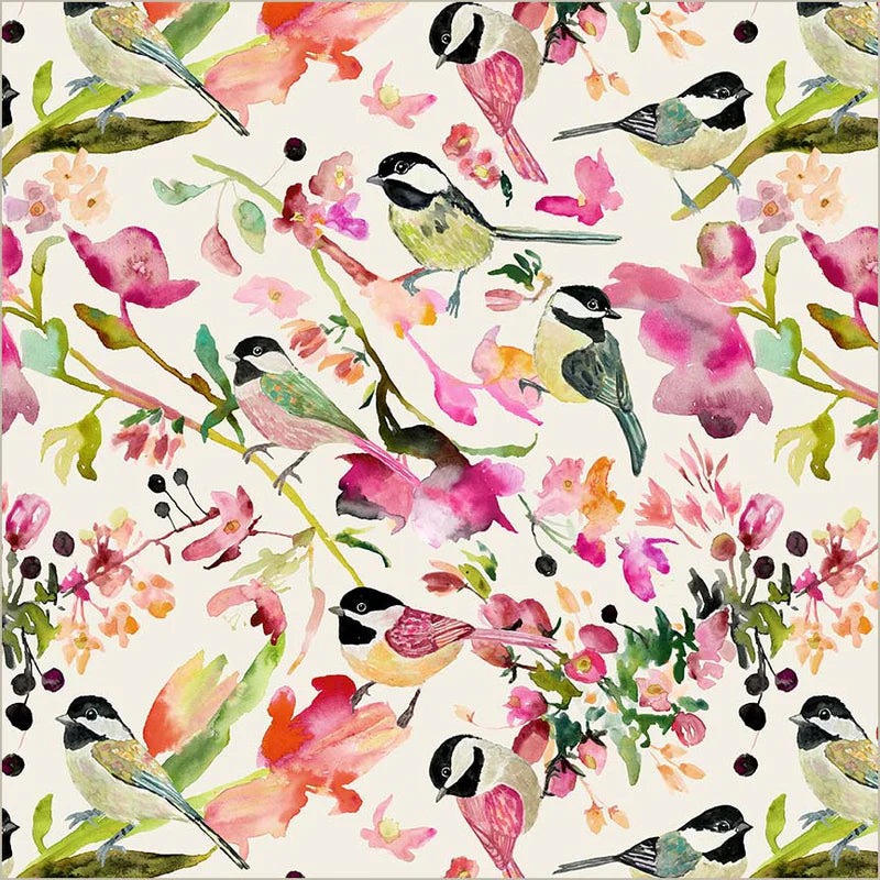 Chickadee Parchment Canvas & co. | Betsy Olmsted