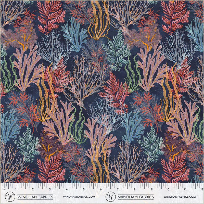 Garden Reef in Deep Blue | Katharine Quinn | Deep Blue