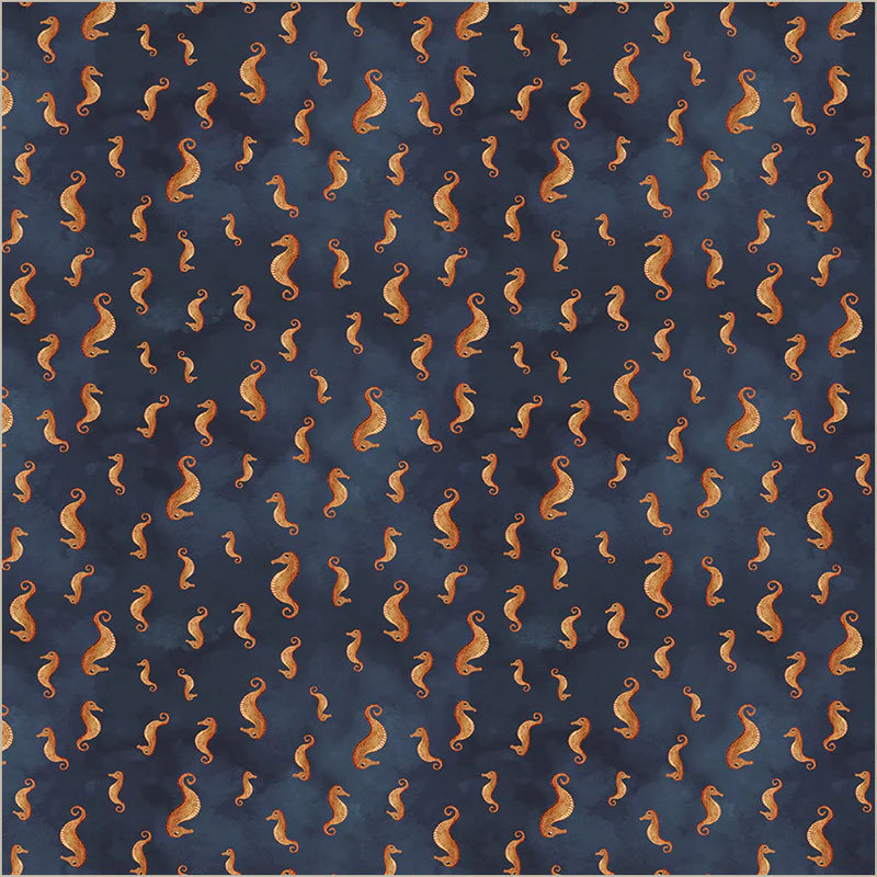 Seahorses in Deep Blue | Katharine Quinn | Deep Blue