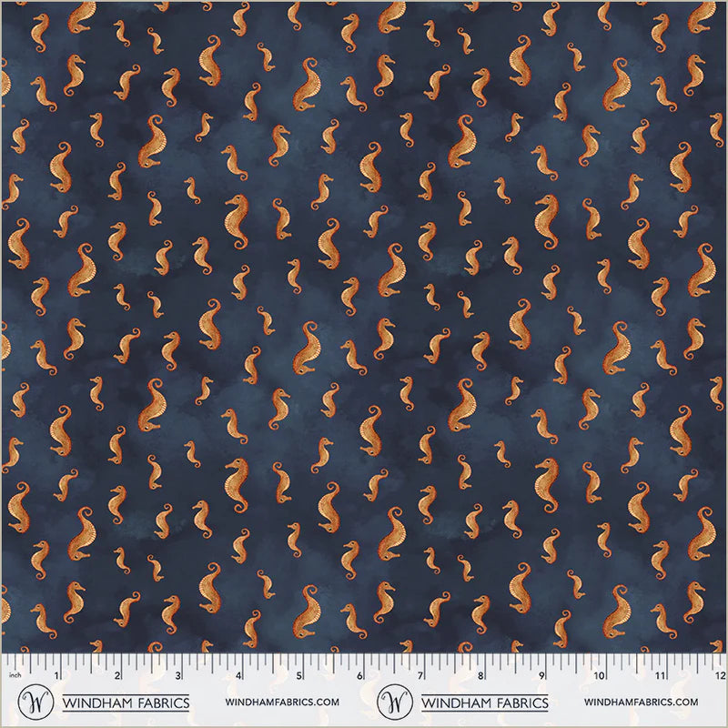 Seahorses in Deep Blue | Katharine Quinn | Deep Blue