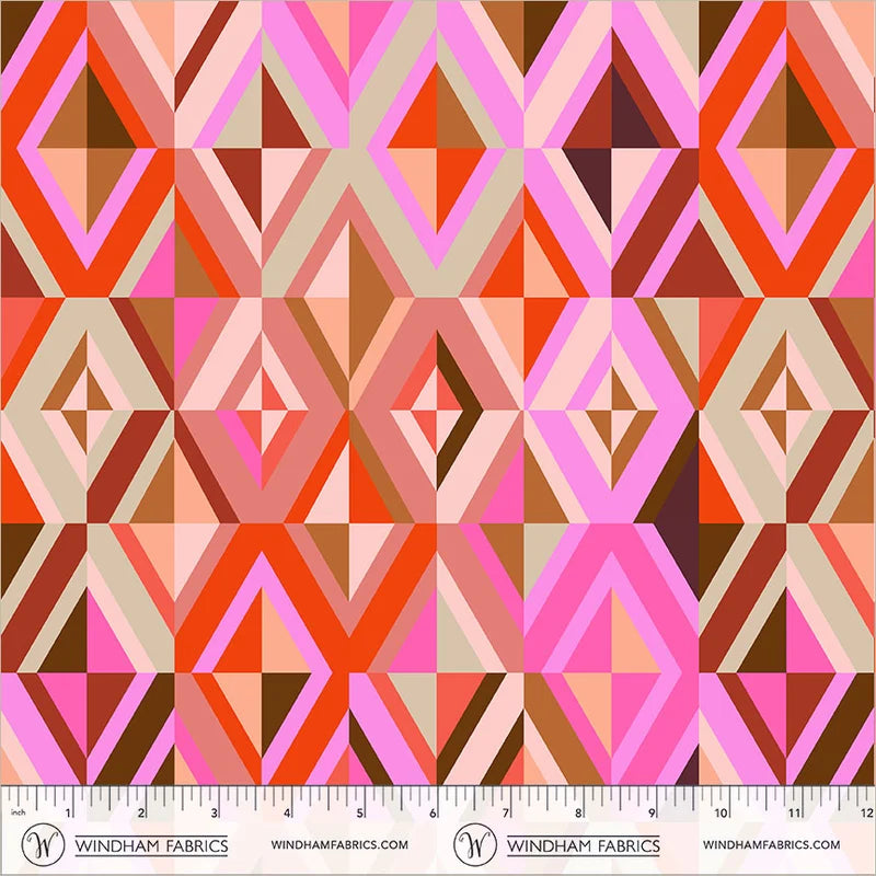 Diamonds in Coral |  Annabel Wrigley | Happy Place
