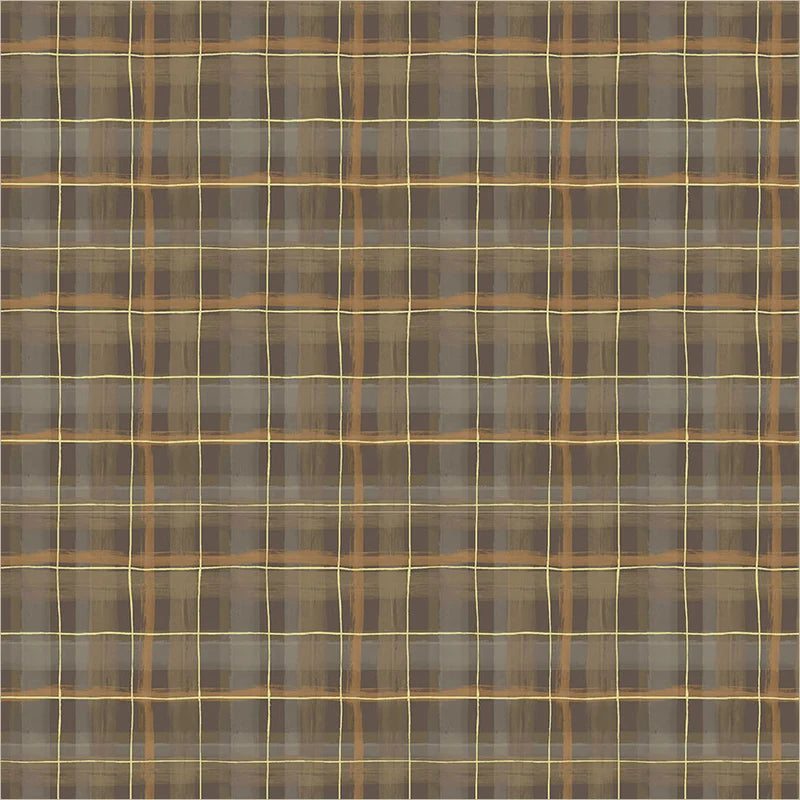 Cabin Plaid in Acorn | Whistler Studios | Wanderwoods