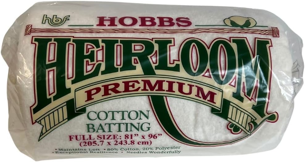 Hobbs Full Size 80/20 | Cotton Blend | Heirloom Batting