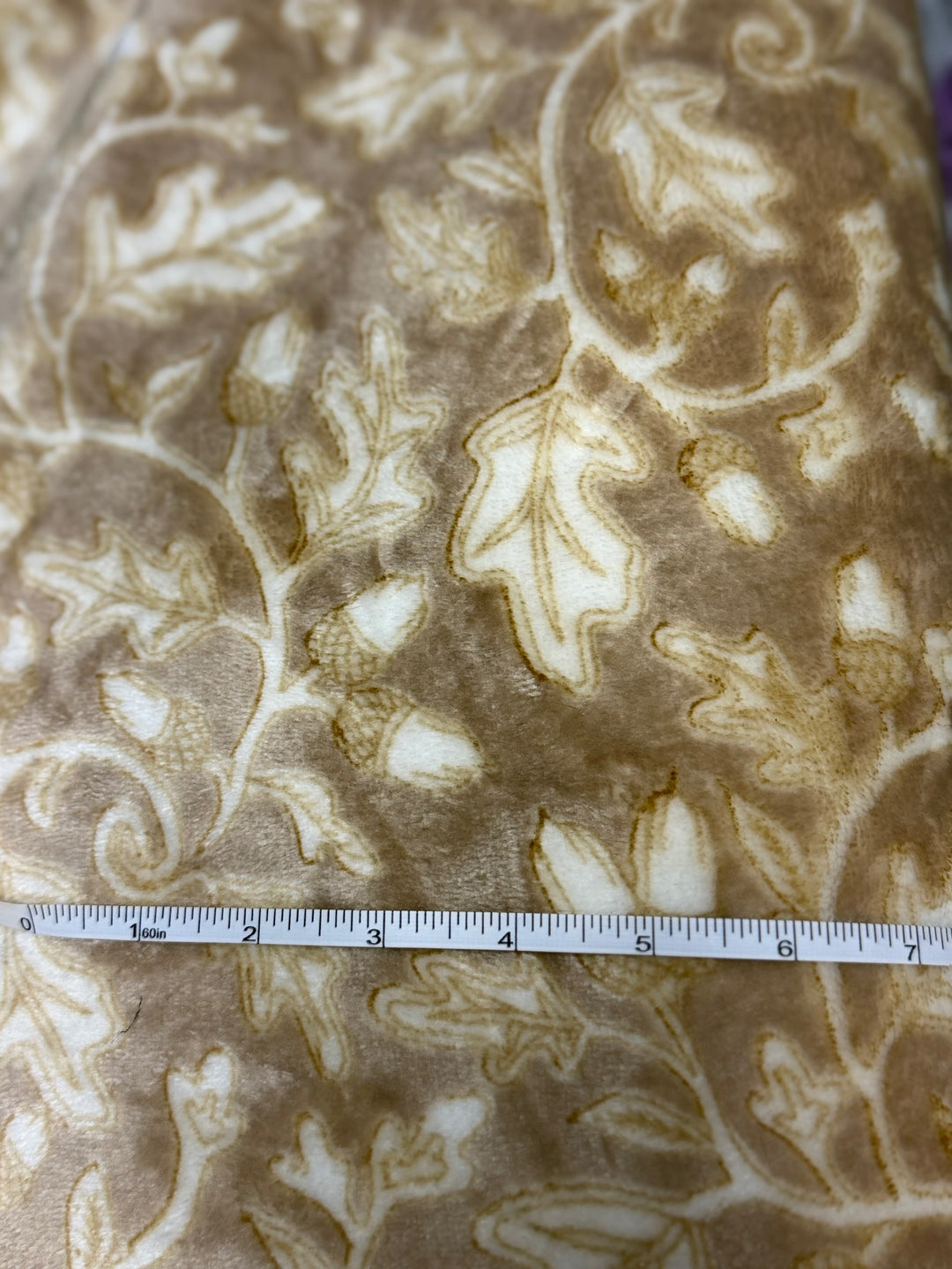 Oak Scroll | Short Pile Fur | Sew Lush Collection