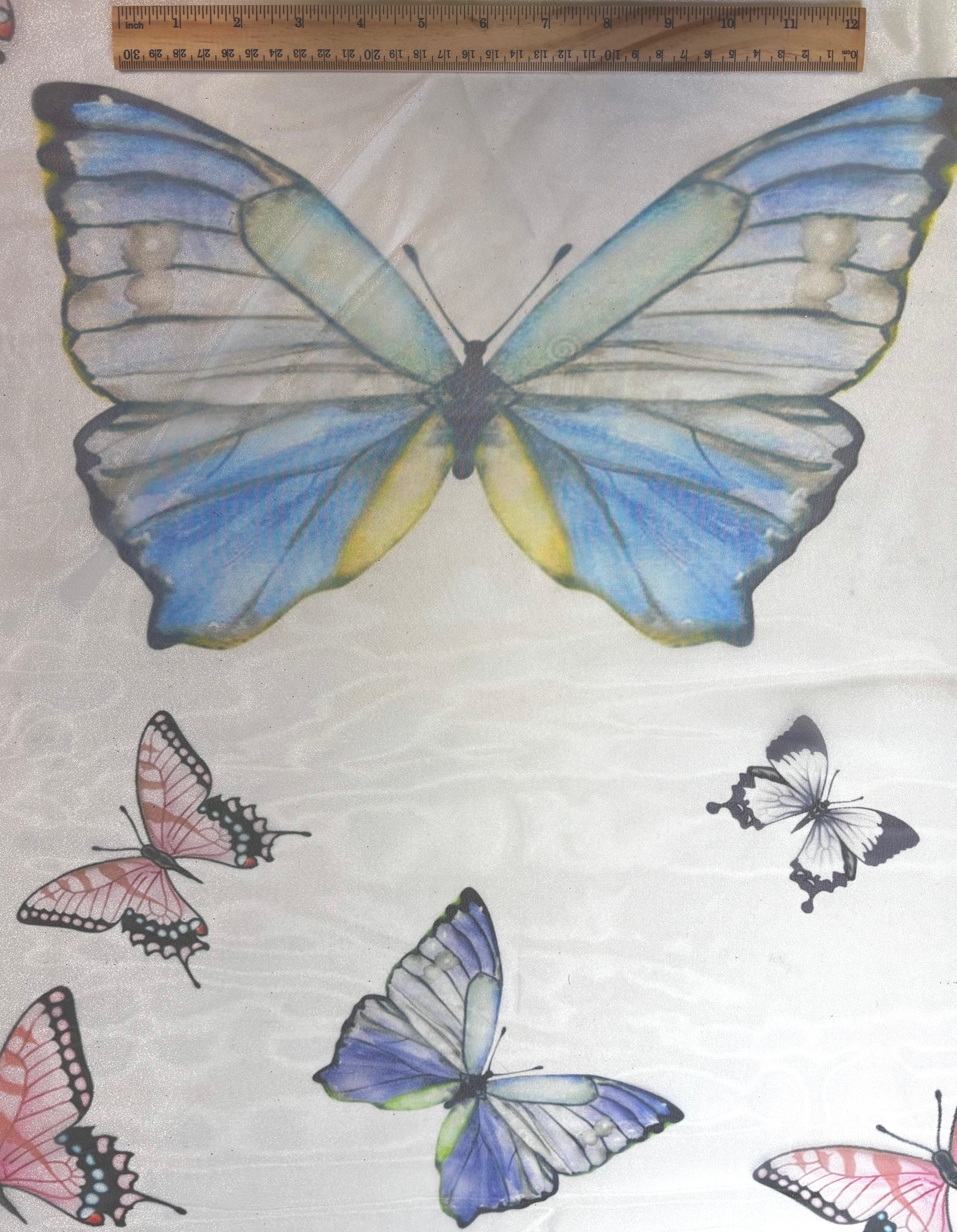 Butterfly Printed | Organza