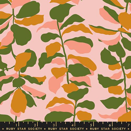 Fiddle Leaf Novelty Floral in Sweet Pink | Calathea | Ruby Star Society