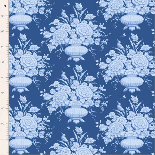 Afina in Denim | Tone Finnanger | Tilda Fabrics | Something Blue