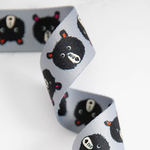 Webbing 1.5" Teddy and The Bear |  Stitch Supply #25 | By the yard