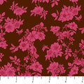 Tonal Floral in Red | Rosa | by Adriana Picker | Figo Fabrics