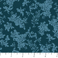 Leaves in Teal | Rosa | by Adriana Picker | Figo Fabrics