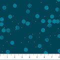 Snow in Teal | Rosa | by Adriana Picker |  Figo Fabrics
