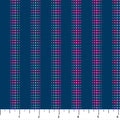 Dot Stripe in Navy | Rosa | by Adriana Picker |  Figo Fabrics