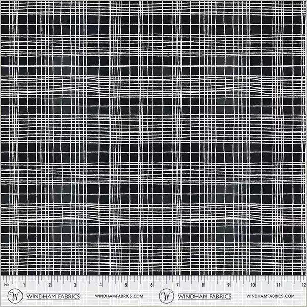 String Theory Plaid in Space Tunnel | The Plaid One | Marcia Derse