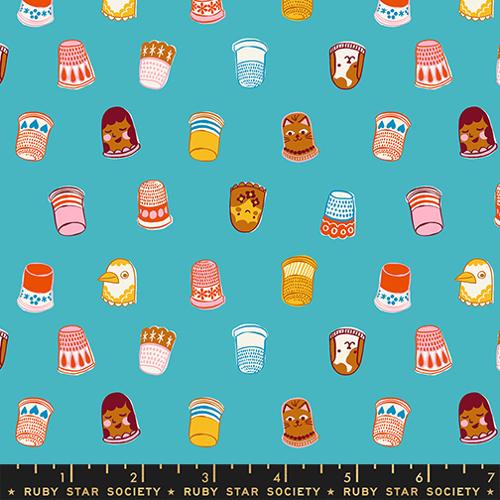 Thimbles in Turquoise | Ruby Star Society | 1 800 Notion